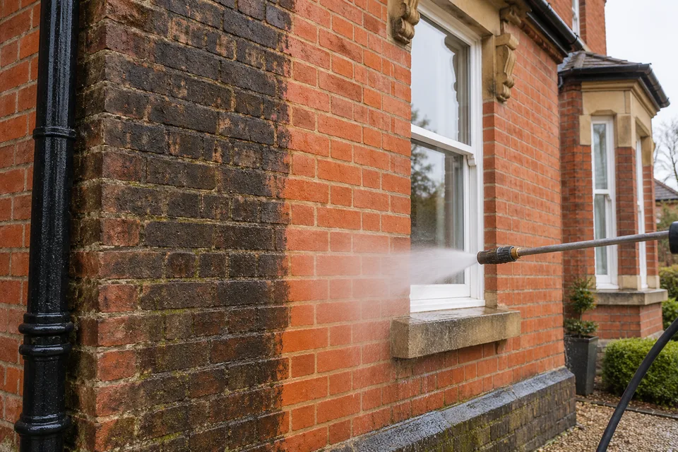 Yorkshire brick and stone masonry
