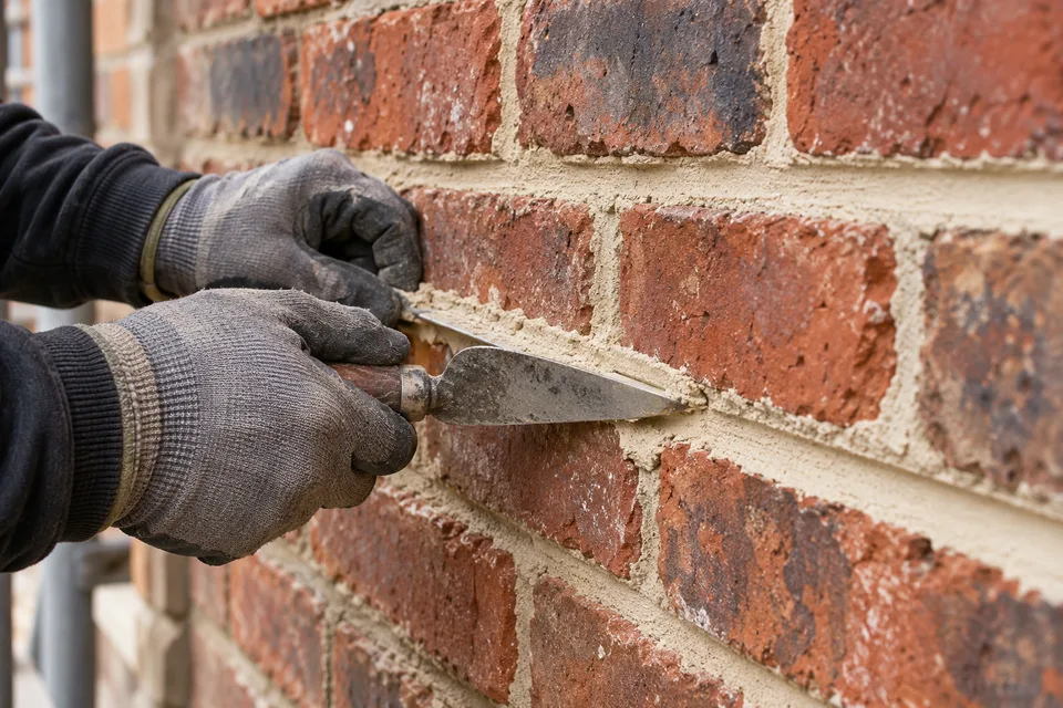 Yorkshire brick and stone masonry